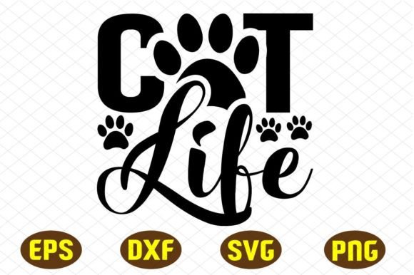Cat Life Svg Designs Graphics and Crafts Review