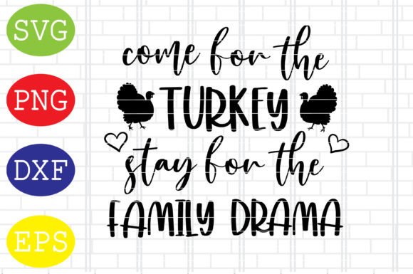 Come for the Turkey, Stay for the Family Graphics in Crafts