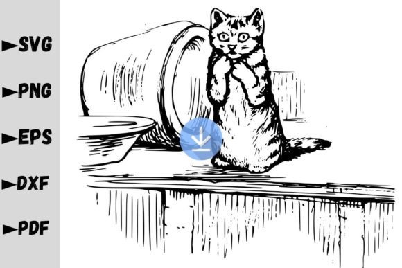 Curious Cats SVG, Comic and Curious Cats Graphics