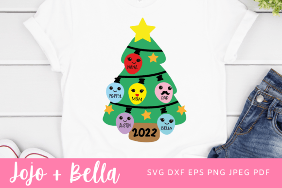 Family Christmas Svg, Christmas Tree Svg: A Graphic Design Asset Review