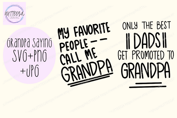 Grandpa Saying Svg,grandpa Gift Funny for Graphics and Crafts