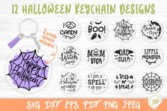 Halloween Keychain Bundle: A Practical Review for Graphics and Crafts Sellers