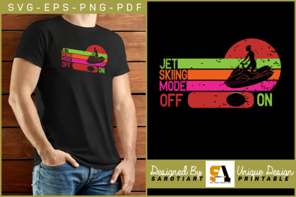 Jet Skiing Mode off on Funny Quotes SVG for Graphics and Crafts