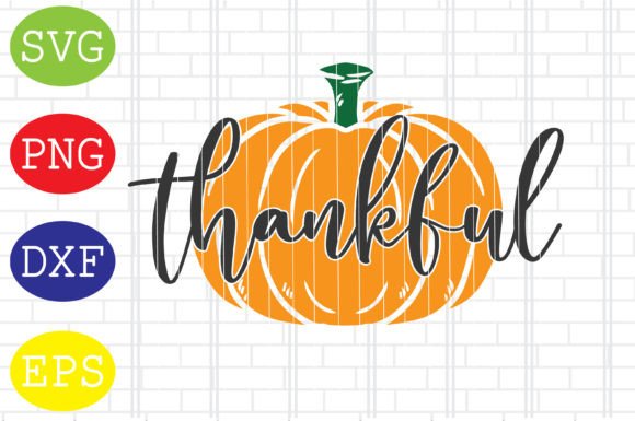 Thankful Pumpkin Svg, Welcome Fall Svg